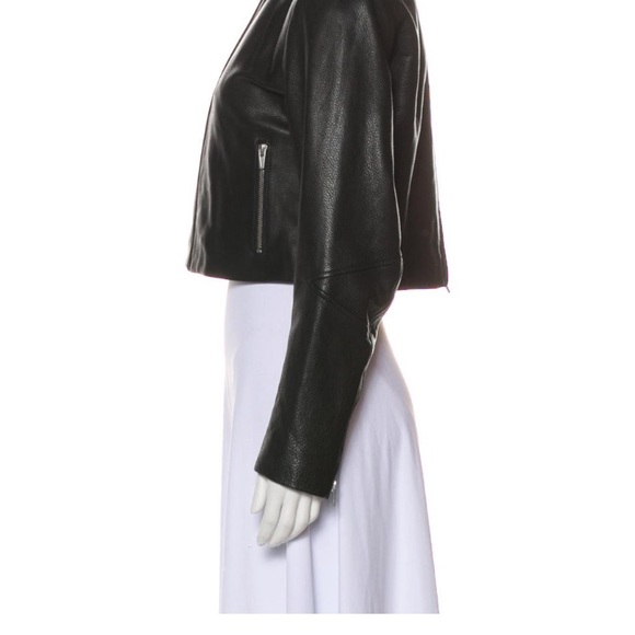 🚫SOLD🚫VEDA REAL leather zipper jacket - Picture 3 of 8